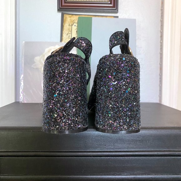 Shellys London Midnight Chester Slingback Heels - Size 8.5US 39EU - Picture 8 of 9